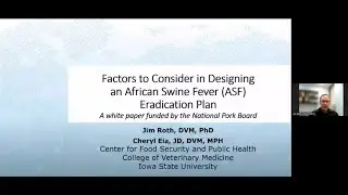 Factors to Consider in Designing an African Swine Fever (ASF) Eradication Plan