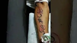 om tattoo new stl shiva || #video #tattoo #trending #viral #artist #wow