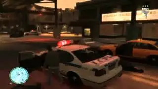 Grand Theft Auto IV epic Shootout with cops