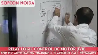 Live: Relay Logic Control (RLC) for DC Motor (F/R) Training | Automation Training & Placement Noida