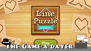 Day 274 - Line Puzzle: String Art (Mobile Monday)