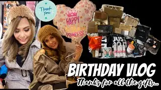 Birthday Vlog + Opening of Gifts| thanks to all of my Generous Friends
