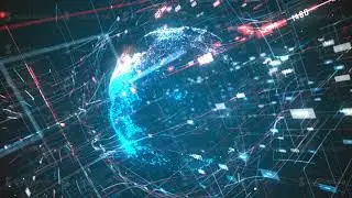 Science abstract technology.Globalization background
