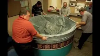 Baptism Timelapse &ndash; Portable Baptistry