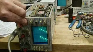 #1774 Tektronix SC502 TM500 Oscilloscope Repair (part 4 of 4)