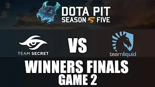 Dota 2 | Team Secret vs Team Liquid (Game 2) | Dota Pit Season 5 Qualifiers