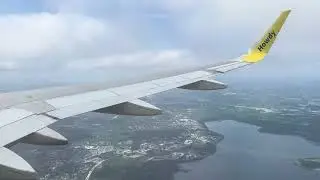Spirit Airlines A320 Landing in Orlando (MCO)