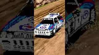 Sega Rally Forest Race Replay Lancia Delta Sega Saturn Capture