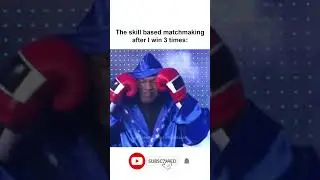 The skill based matchmaking after I win 2 times  #memes #gaming #roblox #edit