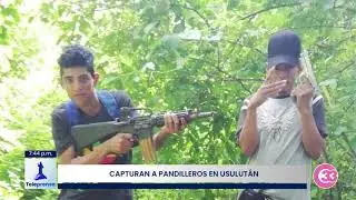 #Teleprensa33 | Capturan a pandilleros en Usulután