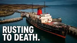 TSS Duke of Lancaster. Never to sail again.
