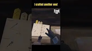 Crafting an axe| Frost Survival VR | GameDev