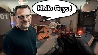 we played with Brimstone's voice actor in Valorant