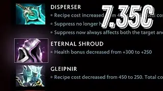 NEW ETERNAL SHROUD - DOTA 2 7.35C UPDATE ! DOTA 2 7.35