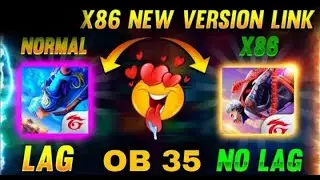 FREEFIRE X86 VERION AFTER OB35 UPDATE FOR LOW END PC | 90+FPS | NO LAG | 1000% SAFE