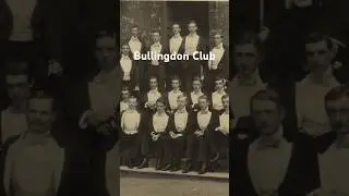 Why Is The Bullingdon Club Banned From Convening In Oxford?  #history #historical #facts #Bullingdon