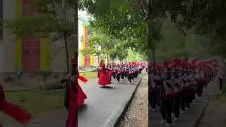 Lomba Drumband anak SMP. Keren bgt 😍 #shorts
