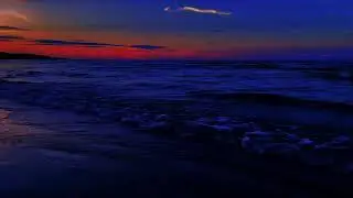 Night Ocean White Noise 🌊 Calm Waves for Deep Sleep