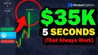 Best 5 Seconds Binary Option Strategy that works  on Pocket Option