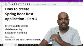 Create restful web application in spring boot PART 4 || @JiteshTechGuru