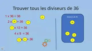 Trouver tous les diviseurs de 36