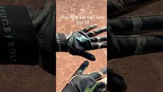 Part 4 - Long term durability review! Bruce⚡️Bolt Bader Series&bull;Black #battinggloves