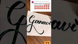 easy calligraphy with doms brushpen #stationary #calligraphy #easycalligraphy