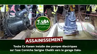 Assainissement : Touba Ca Kanam installe des pompes électriques sur l’axe Corniche vers garage Dakar