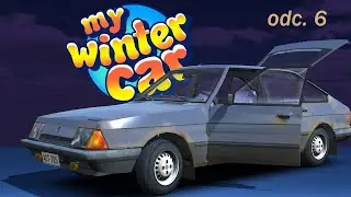 Nocne prace przy rąbaniu drewna - My Winter Car odc 6