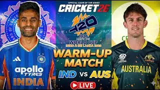 India vs Australia T20 World Cup 2026: Kaun Jeetega Pehla Warm-up? 🔥 #shorts  #gaming. #live