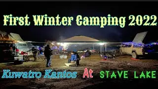 First Winter Camping 2022: Stave Lake