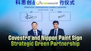 Covestro and Nippon Paint Sign Strategic Green Partnership