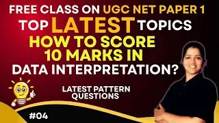 UGC NET PAPER 1 - LATEST TOPICS DECEMBER 2024 PYQs- DATA INTERPRETATION