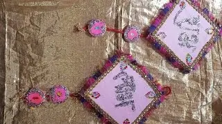 How to make a  Diwali  Decoration  shubh -labh #dance #chocolate crazy #crafter#sarika