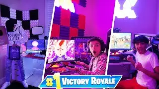 Insane Fortnite Gaming Setup Wars With Brothers! 2021 Gaming Setup Tour!