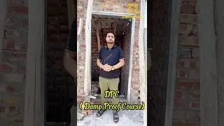 3 points during placement of damp proof course (DPC). #dampproofing #dpc #constructionservices
