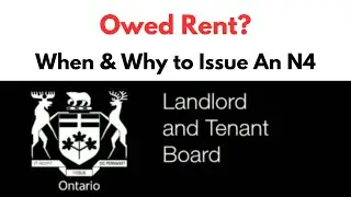 Owed Rent? When & Why To Issue An N4