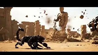 Scorpion vs. Lion: A Desert Ambush | Bio-Mech Critter Clash: Ep. 2
