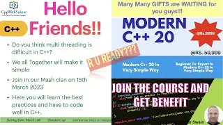 C++ Multi-Threading course trailer