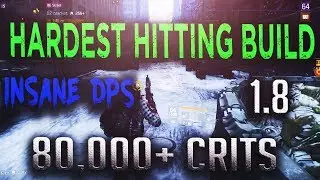 THE HARDEST HITTING BUILD IN THE DIVISION 1.8 - OP IN DARKZONE & LAST STAND