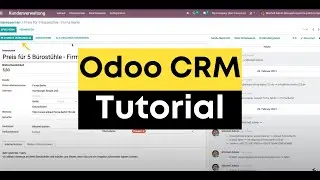 Odoo CRM - Odoo Tutorial Deutsch - bloopark.de
