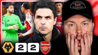 Arsenal CRUMBLED! I AM GUTTED! Wolves 2-2 Arsenal Highlights