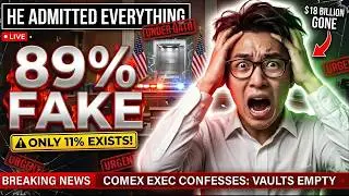 SENATE BOMBSHELL COMEX Exec Admits 'No Silver Left' Under Oath - Panic Begins