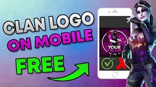 How to make CLAN LOGO on MOBILE | Free 2020 tutorial