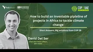 Action Agenda: Short Answers, Big Solutions from COP 28 -  David Del Ser