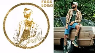 How To Make your FACE Logo | LOGO DESIGN TUTORIAL | PicArt Logo Design Tutorial