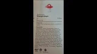 Lush Midnight Mushroom Bubble Bar Tub Demo