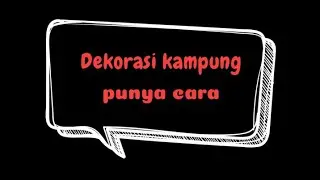 DIY, SOLO Dekor Intimate Wedding luas 3X4 #dekorasipelaminan #weddingdecoration #intimatewedding 