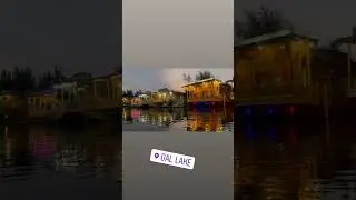 Dal lake view Srinagar 😍😍
