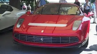 Unique Ferrari SP12 EC; Goodwood Festival of Speed 2013